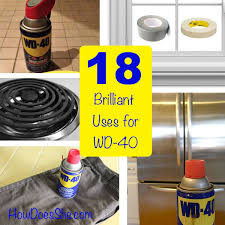 uses for wd40 around the house 18