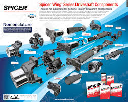 Spicer Wing Series Products Driveshaft Spicer Parts