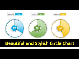 Info Graphics Beautiful And Stylish Circle Chart In Excel