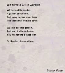 Gardening Poems