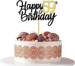 59th Birthday Cake gambar png