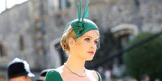 Lady kitty spencer poses on balcony in rome. Lady Kitty Spencer Princess Diana S Niece Just Arrived At The Royal Wedding