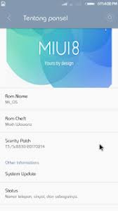 Earlier we informed about miui 8 china alpha rom, and now the developer version of rom has been released. Custom Rom Miui 8 Untuk Advan S5e Nxt Custom Rom Advan