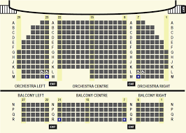 Seating Chart Algonquin Theatre