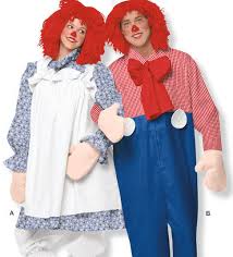 raggedy ann andy costumes used