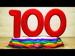 You can't do %100 because out of 100 100 doesn't make sense. Numbers 1 100 In Play Doh Stop Motion For Kids