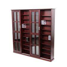 a storage cabinet with doors