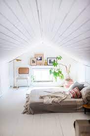 to decorate an attic bedroom