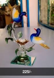 Glass Birds Showpiece For Corporate