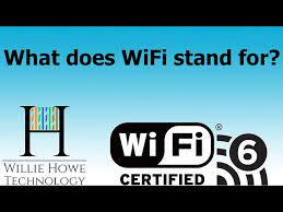 what does wi fi stand for you