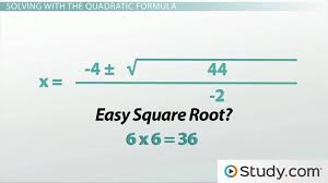 Quadratic Function Formula Equations