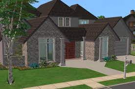 It's topped by an attic and includes interconnected back porches for each of the four floors. Mod The Sims 3 4 Bedroom House 35 989 Requested