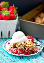 Your daily values may be higher or lower depending on your energy needs. Healthy Strawberry Crisp The Seasoned Mom