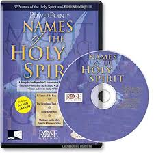 Names Of The Holy Spirit Powerpoint Presentation Rose