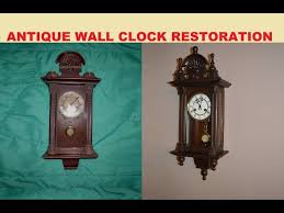 1920 S Antique Wall Clock Restoration