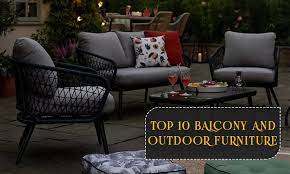 top 10 balcony and outdoor furniture