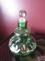 Green Brebbia Glass Hookah Base Bottle