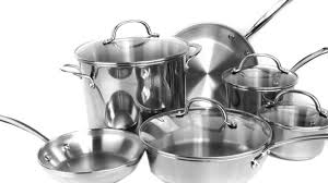 Suitable for use on all stovetops including farberware makes also colors 12 piece nonstick cookware set for under $100. Farberware Millennium 10 Piece Cookware Set Stainless Steel 75653 Farber Youtube