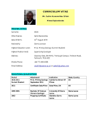 Change your cv to meet the needs of the specific job you are applying for. South African Cv Format Pdf Download Template Example