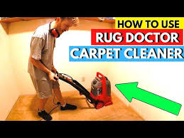 rug doctor carpet cleaning machine