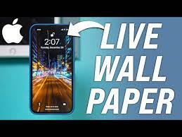 moving wallpapers on iphone or ipad