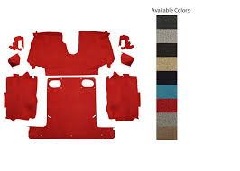 pad 801 black cutpile carpet kit