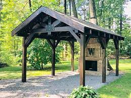 timber frame pavilion timberhaven log