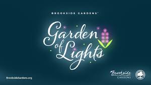 garden of lights at brookside gardens
