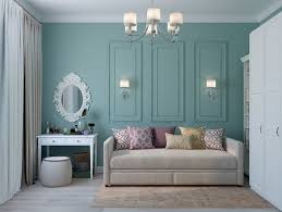 turquoise color in the living room 6