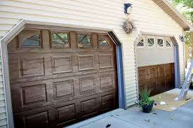 Gel Stain Garage Doors To Revitalize