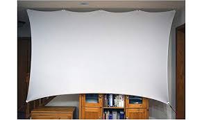 A Sheet As A Projector Screen