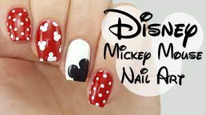 disney mickey mouse nail art you