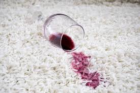 how to get red wine out of carpet