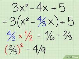 Faqs on completing square calculator. How To Complete The Square With Pictures Wikihow