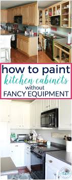 Painting kitchen cabinets is a straightforward diy task that makes a major impact. How To Paint Kitchen Cabinets Without Fancy Equipment