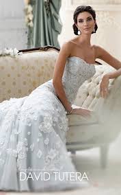 Available in all price ranges and sizes. David Tutera Bridal Collection Fall 2015 215268 Blue Preowned Wedding Dresses
