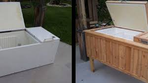 Diy rustic cooler from broken refrigerator and pallets. Now Turn An Old Fridge Into An Ice Chest In 7 Easy Steps Man Cave Master