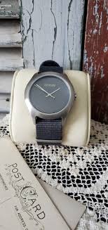 stainless steel watch grey with grey