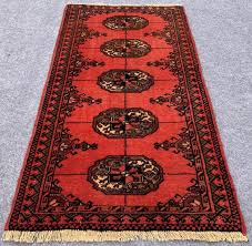 authentic hand knotted afghan turkmen