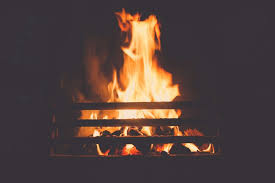Fire Burning In Your Fireplace Pt
