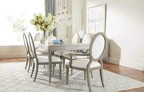 relaxed modern dining room family