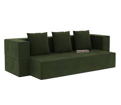 3 Seater Fabric Sofa Cum Bed