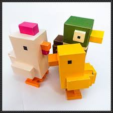 Happy lunar new year 4 new figurines. Crossy Road Chicken Papercrafts Free Download Http Www Papercraftsquare Com Crossy Road Chicken Papercr Paper Crafts Crossy Road Baby Birthday Party Girl