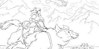 I believe that, that legend of korra coloring pages and other coloring pages can help to build motor skills of your kid. This Is What A Legend Of Korra Adult Coloring Book Looks Like Before It S Done Polygon