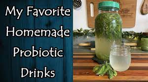 homemade natural probiotic drinks you
