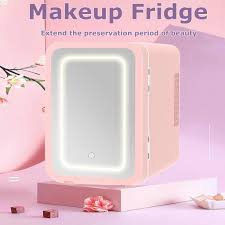 6l mini fridge mirror cosmetics