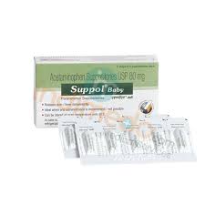 suppol baby 80mg suppository 5 s