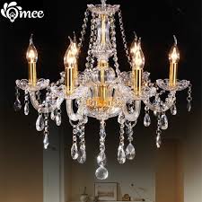 Classics European Gold Crystal Chandelier Lights Bulbs E14 Led Candle Lamps Cristal Living Lighting For Hall Lobby Room Lamp Lighting A Dark Room Light Shorte14 Candle Aliexpress