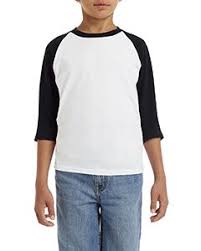 Buy Youth Heavy Cotton 5 3 Oz 3 4 Raglan Sleeve T Shirt