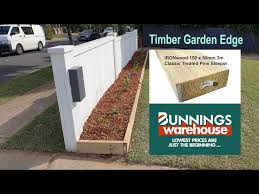 Timber Garden Edge Low Cost Garden